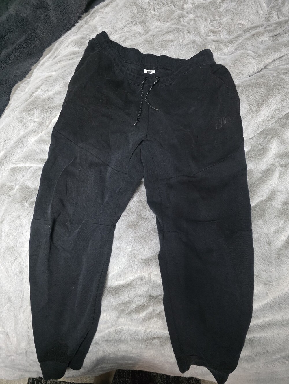 Men's Black Jogger Sweatpants -usager * Nike